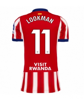 Atletico Madrid Ademola Lookman #11 Maglia Gara Casa Repliche 2026-27 Donna Maniche Corte
